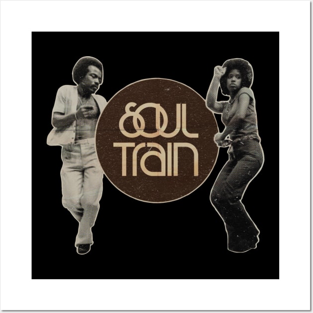 Soul train vintage Wall Art by Utopia Art & Illustration